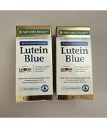 2 Pack - Nature's Bounty Lutein Blue Eye Health Soft Gels, 30 ct ea, Exp 2024 - £22.74 GBP