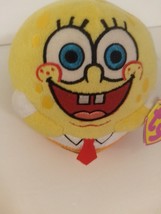 Ty Beanie Ballz Spongebob Squarepants 2011 5" Tall Retired Mint With All Tags - $39.99