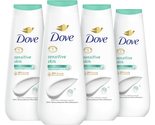 Dove Body Wash Sensitive Skin 2 Count Hypoallergenic and Sulfate Free Bo... - £18.51 GBP