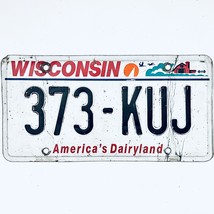  United States Wisconsin Dairyland Passenger License Plate 373-KUJ - £13.13 GBP