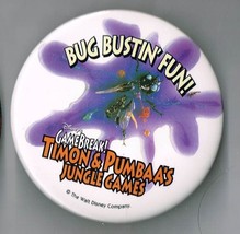 Disney Game Break Timon and Pumbaas Jungle Games pin back - $24.16