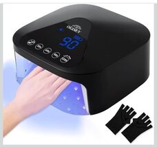 Okasiuv Wireless LED UV Nail Lamp Nail Dryer 54w Auto On/Off With Timer ... - $23.39