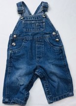 Arizona Sz 3-6 Mos Overalls Jean Blue Denim Bibs Pants EUC - £20.25 GBP