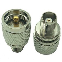 DONG RF Coax Coaxial Adapter TNC Female to Male Connector Adapter  (2 Pa... - £7.09 GBP