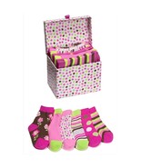 Brown Flower n Stripes Sox in a Box - €8,57 EUR