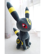 Umbreon Cute Peluche TAKARA TOMY Pokemon Espeon &amp; Umbreon Plush Toy Game... - $37.44