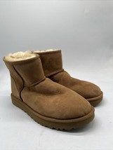 UGG Classic Mini II Brown Suede Ankle Snow Boots 1016222 Women&#39;s Size 10 - £77.13 GBP