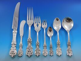 Francis I Reed & Barton Sterling Silver Flatware Set Service 101 pcs Dinner - $15,893.04 CAD
