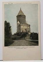 Cleveland Ohio GARFIELD MONUMENT Lake View Cemetery c1906 Postcard H5 - £5.43 GBP