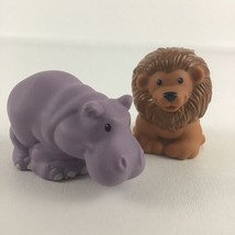 Fisher Price Little People Replacement Animals Zoo Talkers Lion Purple H... - $16.78