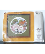 Creative Circle Bless This House O Lord  Vtg 1984 Counted Cross Stitch 0... - $188.30 MXN