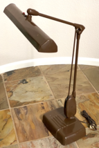 DAZOR Floating Fixture Model P-1324-16 - Industrial Swing Arm Lamp - Bro... - $2,615.47 MXN