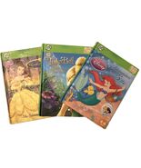 Leap Pad Tag Disney Princess Books Beauty &amp; The Beast Little Mermaid Tin... - €6,84 EUR