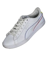 Puma Vikky V2 Shoes Womens 7.5 White Sneakers Casual Flat Bottom 374512-03 - £16.59 GBP