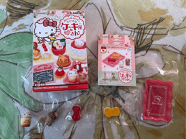 Hello Kitty Re-Ment-Cake Shop’ Set#4 Mousse Jelly” Miniatures Rare 2012 Sanrio - £27.69 GBP