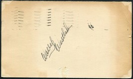 WALLY WESTLAKE SIGNED 1948 GOV&#39;T POSTCARD PIRATES CARDINALS REDS INDIANS... - $19.59