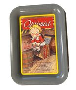 Vintage 1997 Cambell’s Kids Tin Serving Tray - Optimist Gray - $5.59