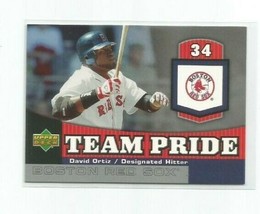 David Ortiz (Boston Red Sox) 2006 Upper Deck Team Pride Insert Card #TP-DO - £2.34 GBP