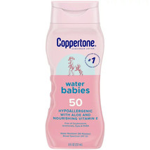Coppertone WaterBabies SPF 50 Baby Sunscreen Lotion, Sunscreen SPF 50, 8 Fl Oz.. - £26.89 GBP