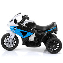 Kids Ride On Motorcycle BMW Licensed 6V Electric 3 Wheels w/ Music&amp;Light Blue - £100.02 GBP