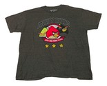 EUC Angry Birds Just One More Level Dark Gray Tee Shirt 2XL - $12.86