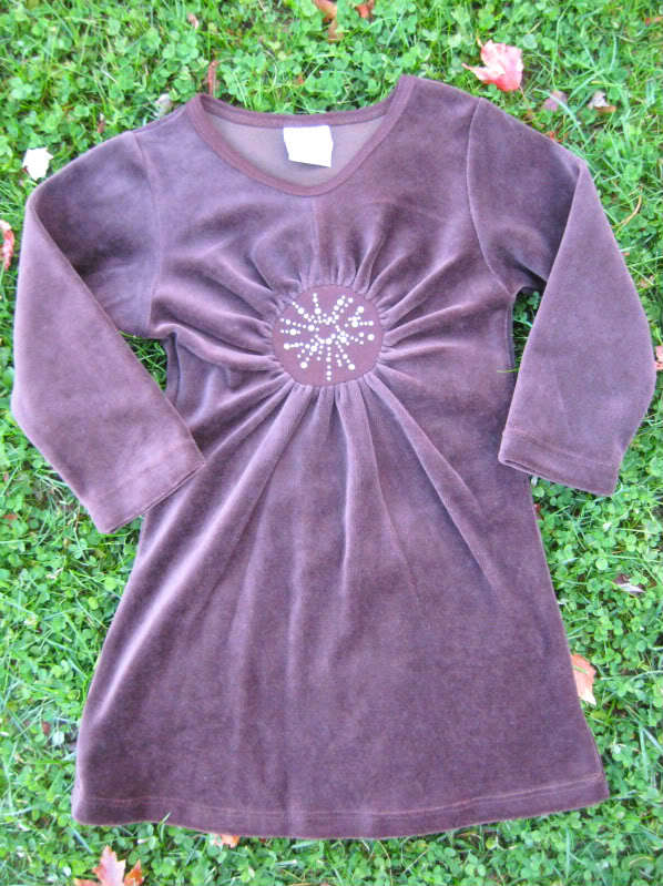 NEW Mignone Lavender Alley Velour Holiday Dress 3T Mult - $16.99