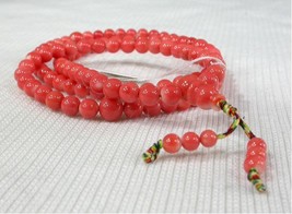 Tibetan 108 Natural red agate Prayer Beads Mala - £17.29 GBP