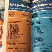 Pittsburgh 3 vs. Montreal Canadiens 5 Program Feb 27, 1972 + Habs Album ... - £27.77 GBP