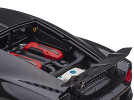 2019 Bugatti Chiron Sport Italian Red and Carbon Black 1/18 Model Car by... - £242.78 GBP