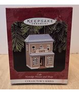 Hallmark Keepsake Ornament CAFE Nostalgic Houses And Shops Don Palmiter ... - $9.85