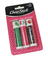 ChapStick Lip Balm Classic Collection 3-pk Flavored Strawberry Cherry Sp... - $12.32 CAD