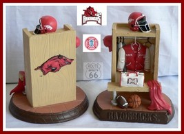 Arkansas Razorbacks Football Basketball Sports Locker  - £9.92 GBP