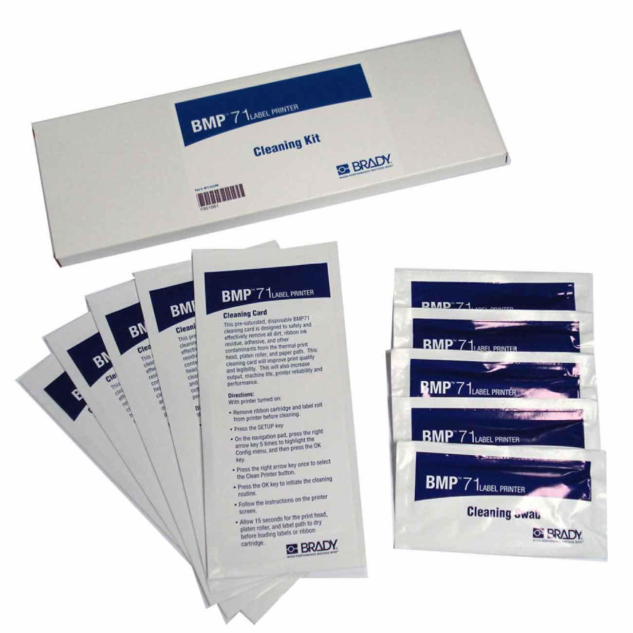 Brady M71-Clean Cleaning Kit For Bmp71 Label Printer - $34.99