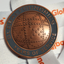 Global Foundries 5 Year Service Medal Semiconductor 2017 MACO Medallic + Lanyard - £14.05 GBP