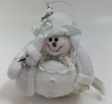 Snowpeople Lady with baby Christmas tree Ornaments ARTEC 2001 - £5.61 GBP
