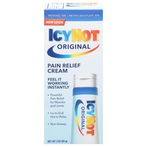 Icy Hot Orignal Pain Relieving Cream 3 oz. Powerful Pain Relief for Musc... - $10.73