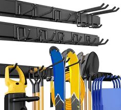 Garage Storage, Garage Organization, Wall Mount Garden Tool Organizer 64... - $110.99