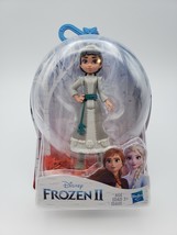 Disney Frozen 2 Honeymaren 4" Doll Wearing White Dress NEW Hasbro - £7.09 GBP