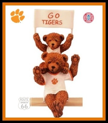 Primary image for CLEMSON TIGERS FOOTBALL BASKETBALL SPORTS FANS BANNER