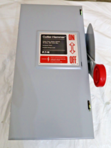 Cutler-Hammer DH261UGK 30A 600V 2 Pole Non-Fusibke Heavy Duty Safety Switch - $49.45