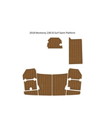 2018 Monterey 238 SS Surf Swim Platform Step Pad Boat EVA Foam Teak Deck... - $320.00