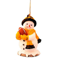 Colorado Buffaloes Football Snowman Christmas Ornament - £13.48 GBP