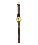VTG Disney Time Works Minnie Mickey Mouse Watch Genuine Leather - New Ba... - $39.73