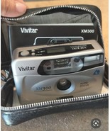 Vintage Vivitar XM300 Auto Focus Digital Camera Set Silver Original Bag - $27.07