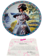 Enesco Gibson Girl Barbie 8&quot; Collectors&#39;1995 Plate, Barbie Collectibles ... - $25.54 CAD