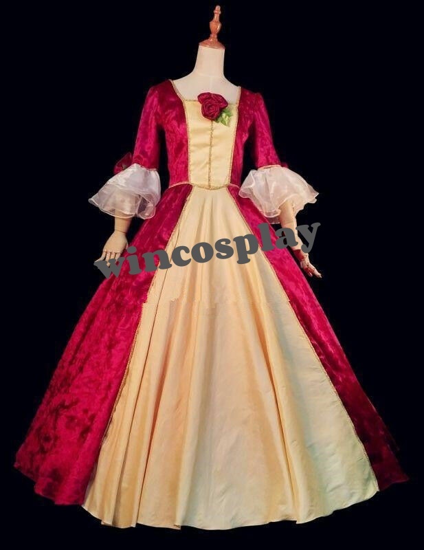 Primary image for Disney Princess Beauty and the Beast Belle Christmas Dress Cosplay Costume