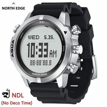 North Edge Aqua Professional Scuba Free Diving Watch 100M Waterproof Depth Gauge - £90.56 GBP