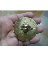 (b-bee-11) Bee bumble bees insect bug sunburst brass pin pendant brooch ... - $349.95 MXN