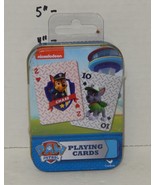 Nickelodeon Paw Patrol Deck of Playing Cards in Tin - $14.80