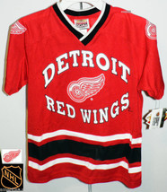 DETROIT RED WINGS FREE SHIPPING HOCKEY JERSEY NHL YOUTH BOYS NEW EXTRA L... - £17.54 GBP